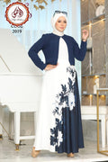 Abaya Dresses for Women - 2 Piece Set - Islamic Clothing
