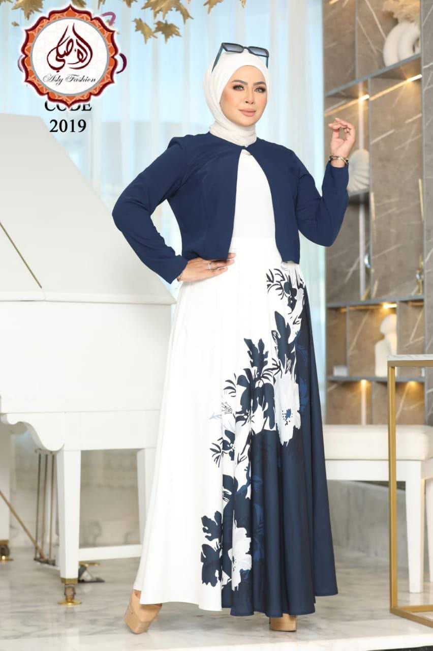 Abaya Dresses for Women - 2 Piece Set - Islamic Clothing