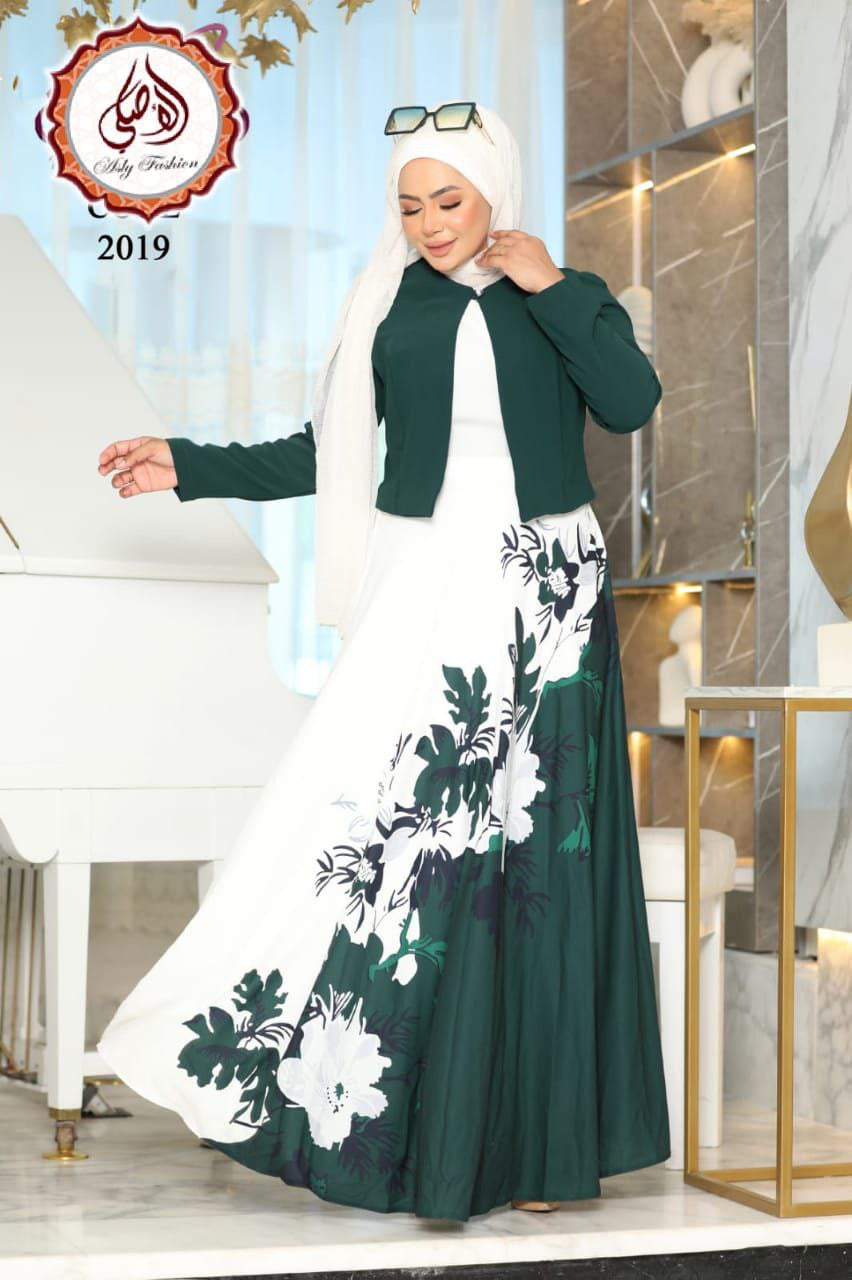Abaya Dresses for Women - 2 Piece Set - Islamic Clothing